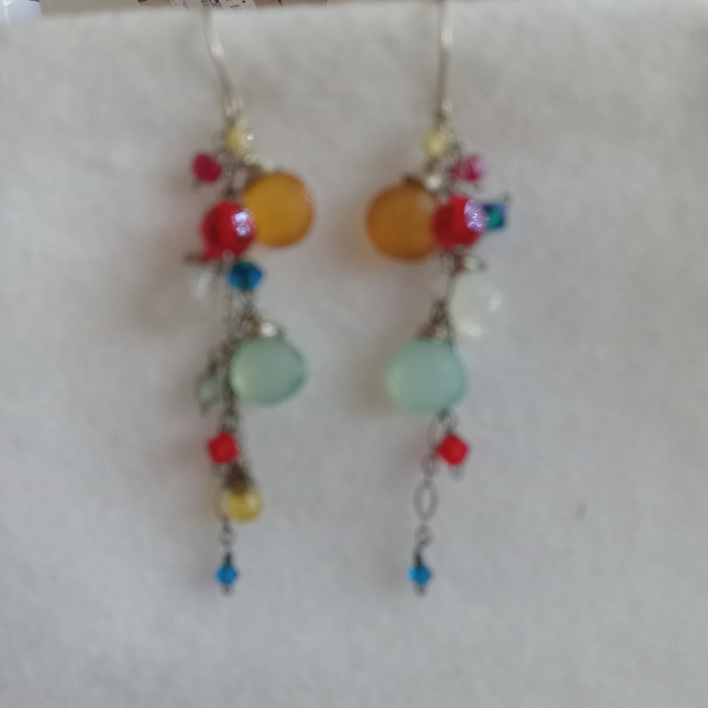 Chalcedony Earrings